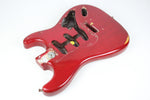 RARE 1979 Vintage Fender Stratocaster ~Killer RELIC~ Factory Wine Red Ash BODY Strat USA 1970s CBS Era