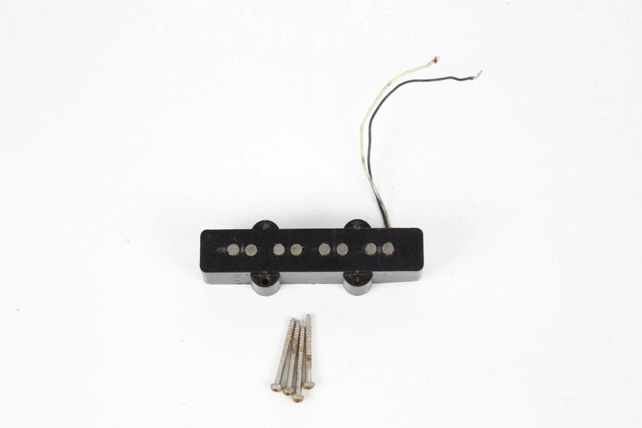1981 Vintage Fender Jazz Bass Single-Coil NECK Pickup 7.35k Reading USA 1970s-1980s
