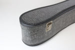 Vintage 1960s Parlor Guitar Case Silver and Black for Gibson LG/B-25 Martin 00-18