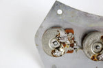 1981 Vintage Fender Jazz Bass CONTROL PLATE ~ALL Original~ 1970s-1980s USA