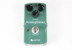 JOYO Analog Delay Guitar Effects Pedal True Bypass JF-33 Repeat Echo ~GREEN~