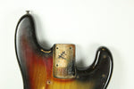 1976 Vintage Fender Precision Bass 4-Bolt Ash Sunburst BODY PBass ~KILLER PLAYWEAR~ 1970s USA