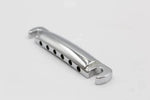 1980s Vintage Epiphone for Gibson Les Paul Stop Tailpiece Chrome