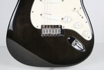 RARE 1990 Vintage Fender Stratocaster Plus Deluxe Translucent Black E9 Series Wilkinson Nut USA
