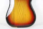 1977 Vintage Fender Precision Bass Lefty Sunburst Ash BODY Left-Handed 1970s USA PBass w/Original Bridge