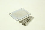 1966 Vintage Fender Jaguar NeckPlate Stratocaster/Telecaster/Mustang/Jazzmaster 4-Bolt Neck Plate USA 1960s Early-CBS