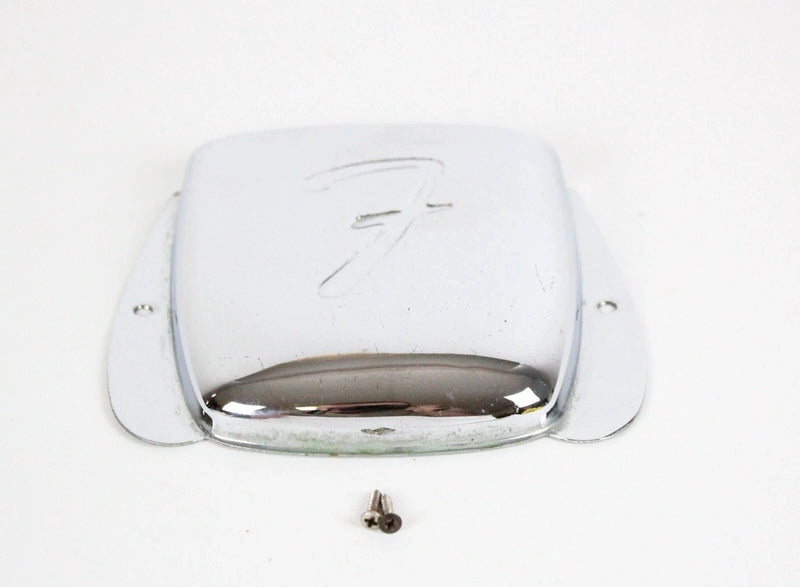 1978 Vintage Fender Jazz Bass BRIDGE COVER 1979 1980 1981 USA Chrome 1970s-1980s