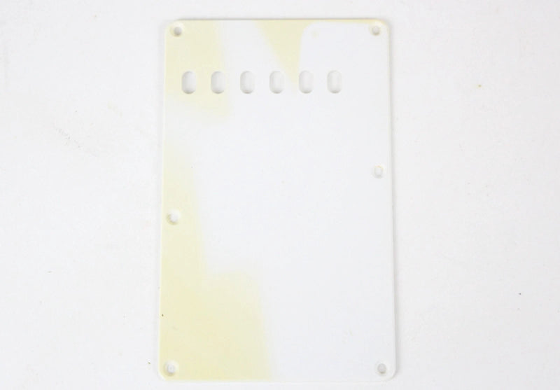 Fender Stratocaster White Tremolo Back Cover ~RELIC~ Strat USA