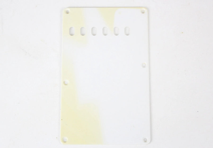 Fender Stratocaster White Tremolo Back Cover ~RELIC~ Strat USA