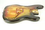 1976 Vintage Fender Precision Bass 4-Bolt Ash Sunburst BODY PBass ~KILLER PLAYWEAR~ 1970s USA