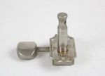 1960s Vintage Kluson Gibson Deluxe Double Line D169400 Metal Knob Tuner Bass Side ~NICKEL~ USA