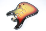 1978 Vintage Fender Stratocaster Sunburst 3-Bolt Hardtail BODY 4.9 lbs STRAT USA 1970s