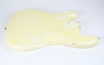 1976-1977 Vintage Fender Precision Bass Olympic White/Blonde ~Refin~ 4-Bolt BODY PBass 1970s USA