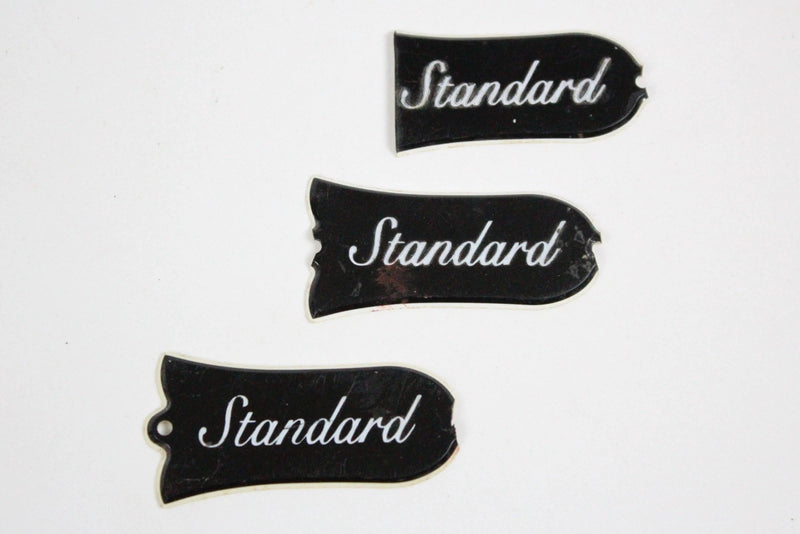 Gibson Les Paul Standard Truss Rod Cover Set of 3 (Broken) USA