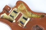 1963 Vintage Fender Jazzmaster BODY ~Lightweight 4.5lbs~ Killer RELIC Brown Refin USA 1960s Pre-CBS L-Series