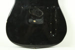 1973 Vintage Fender Telecaster Ash 4-Bolt BODY ~Black Refin~ Tele 1970s