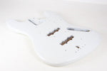 1972 Vintage Fender Jazz Bass 4-Bolt BODY White Re-fin 1970s USA