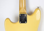 1976 Vintage Fender Musicmaster Guitar Olympic White Blonde All Original ~Rosewood~ USA 1970s CBS