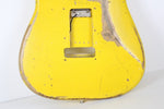 Jason Davis Master Builder 1960's Stratocaster style BODY RELIC Canary Yellow