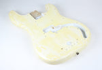 1976-1977 Vintage Fender Precision Bass Olympic White/Blonde ~Refin~ 4-Bolt BODY PBass 1970s USA