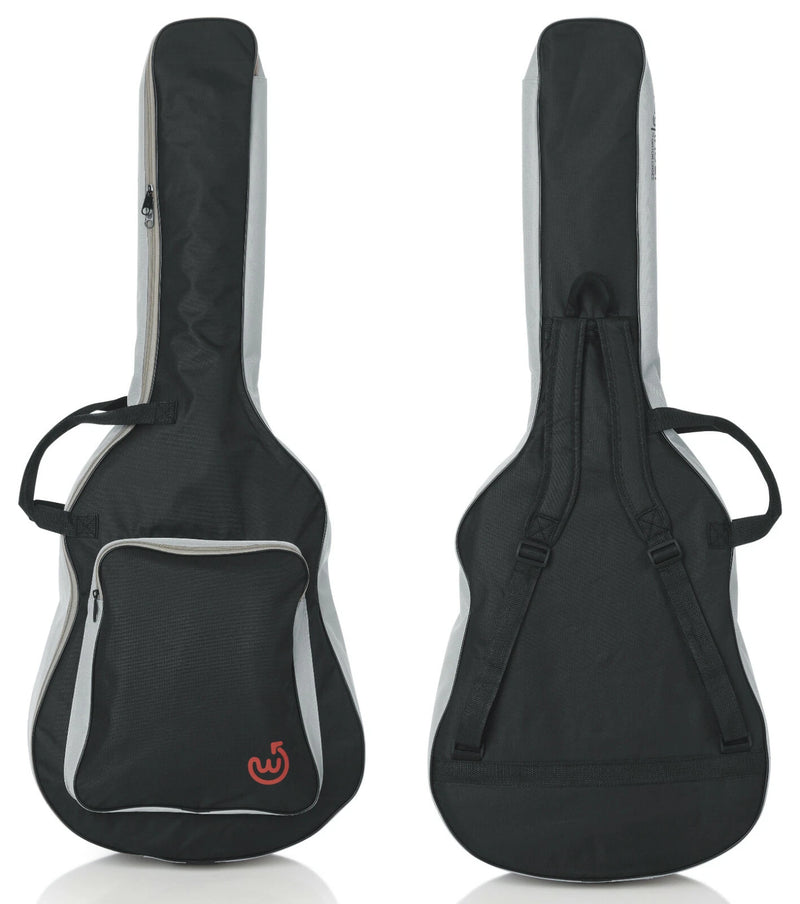 4-Pack Wayfinder Gator WF-GB-ACOU Lightweight Acoustic Guitar Gig Bags Black New