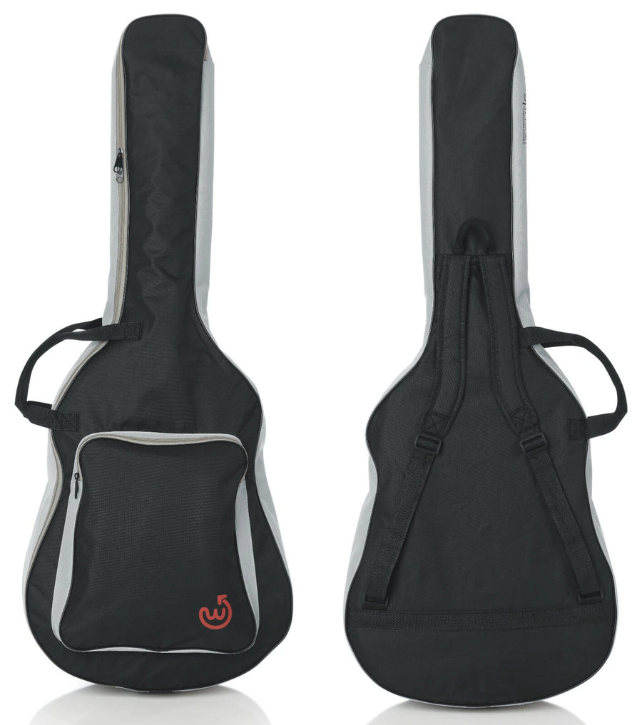 4-Pack Wayfinder Gator WF-GB-ACOU Lightweight Acoustic Guitar Gig Bags Black New