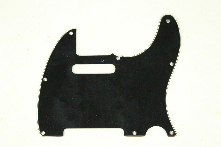 Vintage 1970s Reissue Fender Telecaster Black Pickguard 3 Ply Tele USA