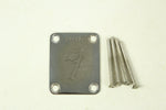 1966 Vintage Fender Jaguar NeckPlate Stratocaster/Telecaster/Mustang/Jazzmaster 4-Bolt Neck Plate USA 1960s Early-CBS
