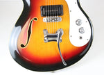 RARE 1966-1967 Vintage Mosrite Combo Sunburst Rosewood Fingerboard USA 1960s Original Bakersfield Era Semie Moseley period