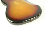 1976 Vintage Fender Precision Bass 4-Bolt Ash Sunburst BODY PBass ~KILLER PLAYWEAR~ 1970s USA