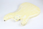 1976-1977 Vintage Fender Precision Bass Olympic White/Blonde ~Refin~ 4-Bolt BODY PBass 1970s USA