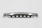 1980s Vintage Epiphone for Gibson Les Paul Stop Tailpiece Chrome