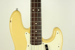 1984 Vintage Fender JAZZ BASS Alder Olympic White Dan Smith Era E3 Series +OHSC USA 1980s