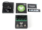MINT NuX NDD-7 Tape Echo Black/Green w/Original BOX & Owners Manual