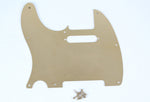 New Fender Telecaster Gold Brushed Aluminum Replacement Pickguard Tele Pick Guard TL