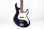 Early 2000's Silvertone Midnight Purple Indigo Jazz Bass J-Style Bass ~Rosewood Fretboard~