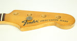 1971 Vintage Fender Precision Bass PBass Rosewood Fretboard 4-Bolt NECK USA 1970s Early-CBS