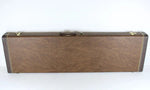 RARE 2001 Fender American Deluxe Zone Bass Brown Tweed CASE +OHSC USA Premium Bass