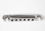 1986 Vintage Gibson USA Chrome Stopbar Tailpiece Original Les Paul Standard Heavy Zinc 1980s USA