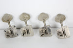 1968-1972 Vintage Fender Jazz/Telecaster/Precision Bass PBass ~NICKEL TUNERS~ Set 1969,1970,1971