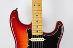 ~MINT~ Fender Rarities Flame Ash Top Stratocaster Plasma Red Burst Bird's-eye Maple Neck +OHSC w/Case Candy