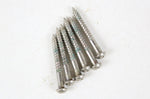1960s-1970s Vintage Fender Stratocaster CBS-Era Strat Tremolo Bridge Screws Set of 5 USA