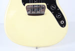 1977 Vintage Fender Musicmaster Guitar Olympic White Blonde All Original ~Beautiful Checking~ USA 1970s CBS