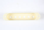 1980 Vintage Fender Stratocaster Gray-Bottom Flat-Pole MIDDLE PICKUP 1979 Strat White Cover
