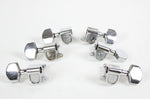 1970s-1980s VINTAGE Schaller Chrome 3x3 Tuners Made in W. Germany for Gibson Les Paul/SG
