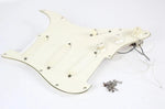 1987 Vintage Fender Stratocaster Plus Loaded PICKGUARD Gold Lace Sensor Pickups USA Strat E4 Series