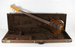 RARE 2001 Fender American Deluxe Zone Bass Walnut Exotic Wood +OHSC USA Premium Bass