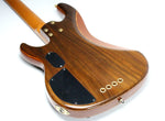 RARE 2001 Fender American Deluxe Zone Bass Walnut Exotic Wood +OHSC USA Premium Bass