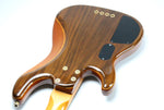 RARE 2001 Fender American Deluxe Zone Bass Walnut Exotic Wood +OHSC USA Premium Bass