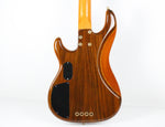 RARE 2001 Fender American Deluxe Zone Bass Walnut Exotic Wood +OHSC USA Premium Bass